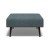 Ombu Footstool Yana Teal