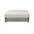 Savannah Footstool Zuri Parchment