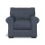 Vermont Fixed Chair Safara Indigo