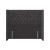 Bruton Headboard Cosmos Charcoal