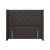 Bruton Headboard Shani Charcoal