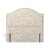 Marlborough Headboard Medina Pebble