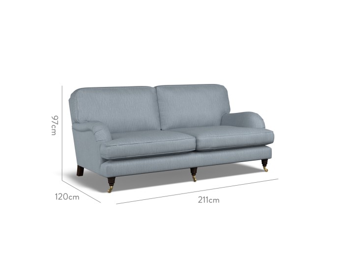 Bliss Large Sofa Amina Denim