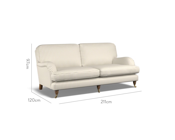 Bliss Large Sofa Malika Ochre