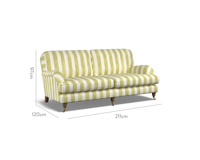 Bliss Large Sofa Tassa Grande Asparagus