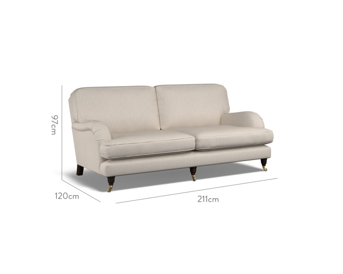 Bliss Large Sofa Zuri Stone