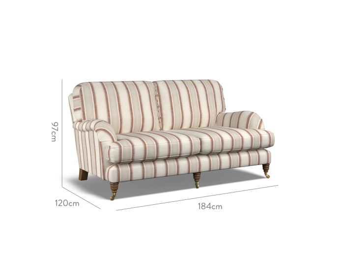 Bliss Medium Sofa Edo Cinnabar