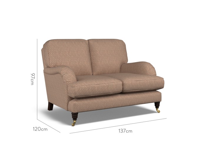 Bliss Small Sofa Jina Cinnabar