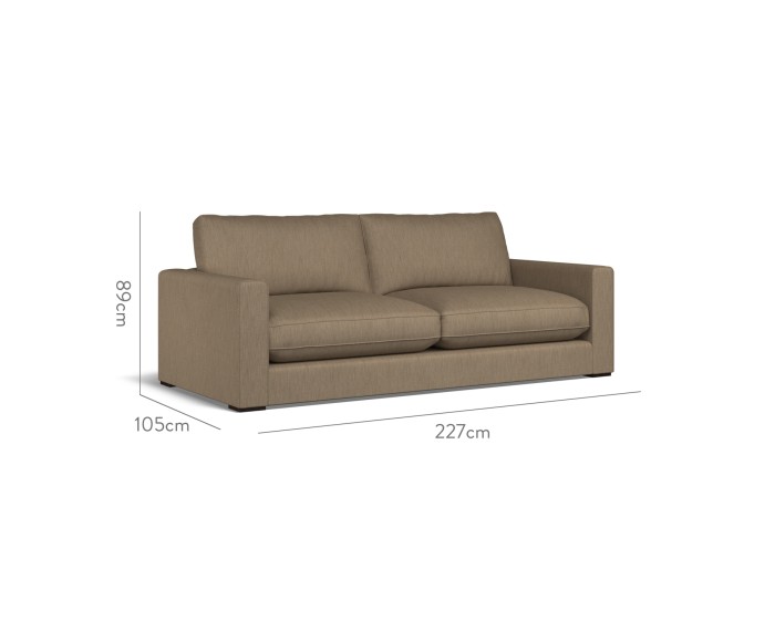 Cloud Large Sofa Amina Mocha