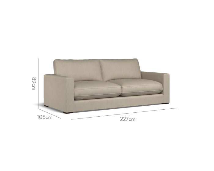 Cloud Large Sofa Amina Taupe