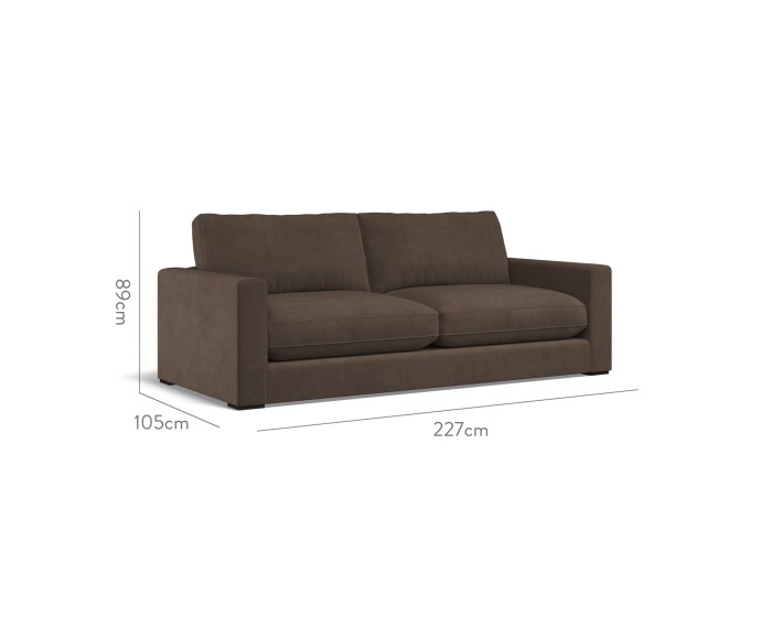 Cloud Large Sofa Cosmos Espresso