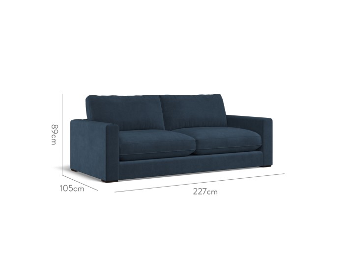 Cloud Large Sofa Cosmos Indigo