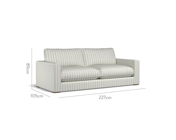 Cloud Large Sofa Fayola Mineral