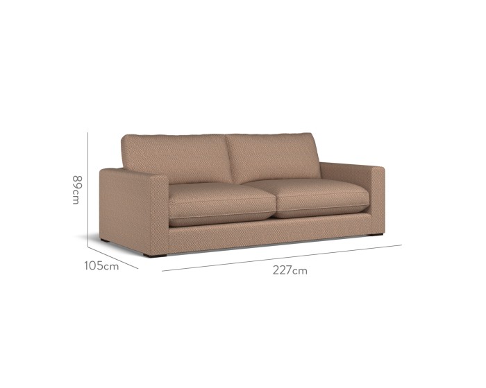 Cloud Large Sofa Jina Cinnabar