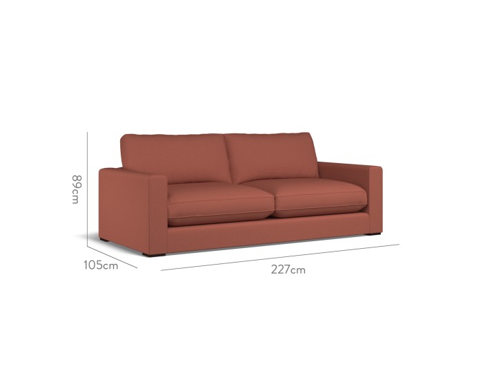 Cloud Large Sofa Shani Cinnabar