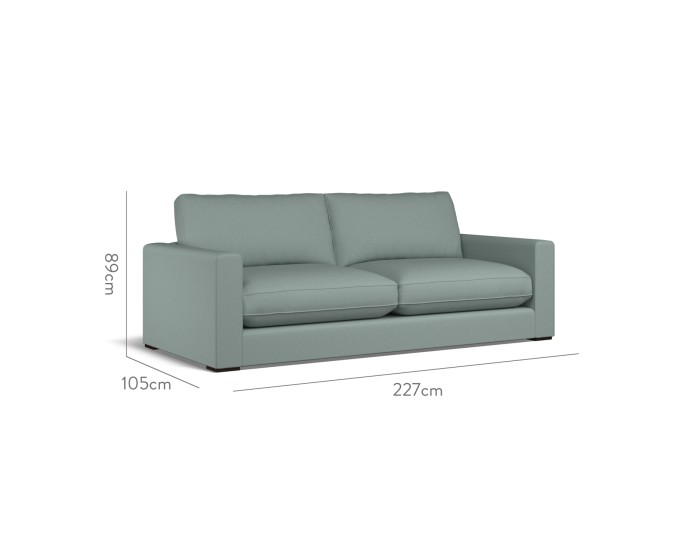 Cloud Large Sofa Shani Sea Glass