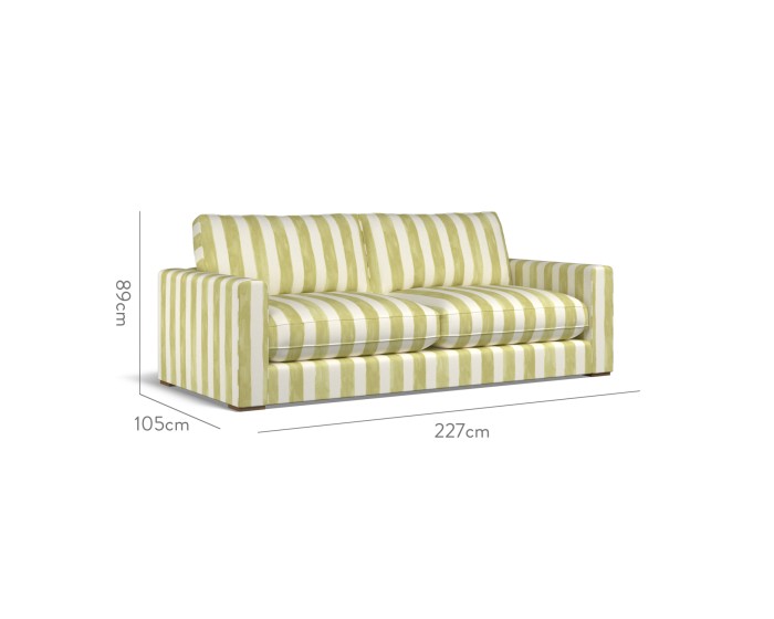 Cloud Large Sofa Tassa Grande Asparagus