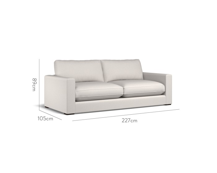 Cloud Large Sofa Zuri Ash