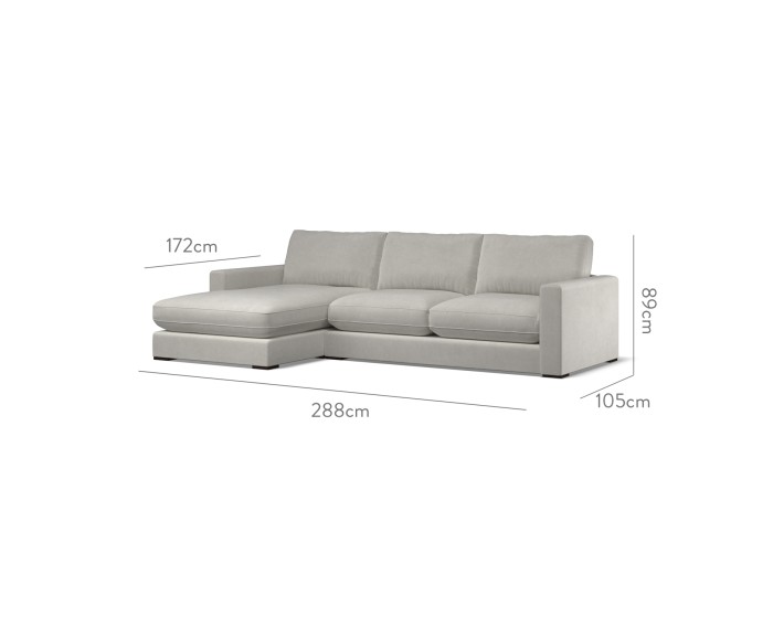 Cloud Medium Chaise LHF Cosmos Cloud