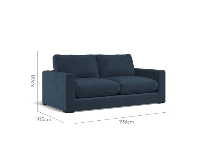 Cloud Medium Sofa Cosmos Indigo