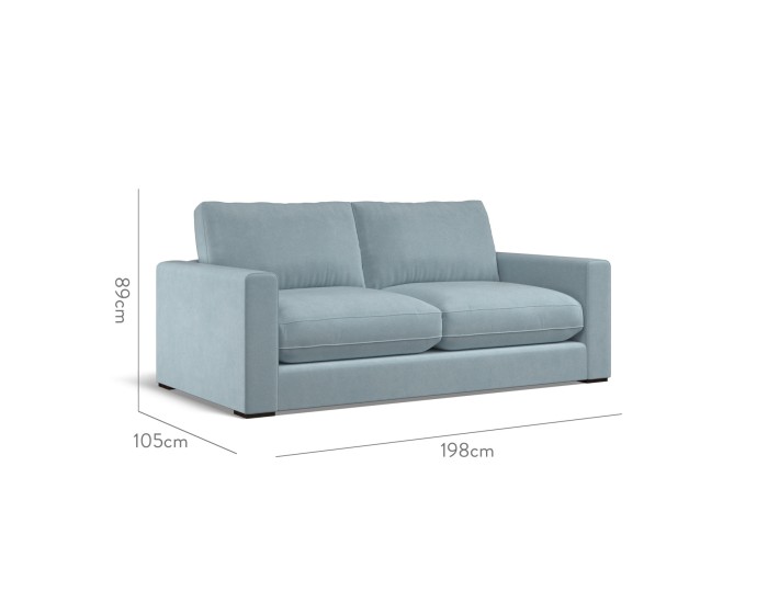 Cloud Medium Sofa Cosmos Sea Glass