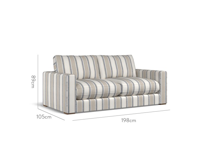 Cloud Medium Sofa Edo Denim