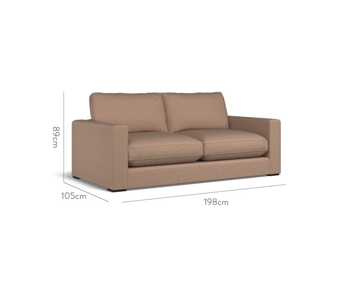 Cloud Medium Sofa Jina Cinnabar