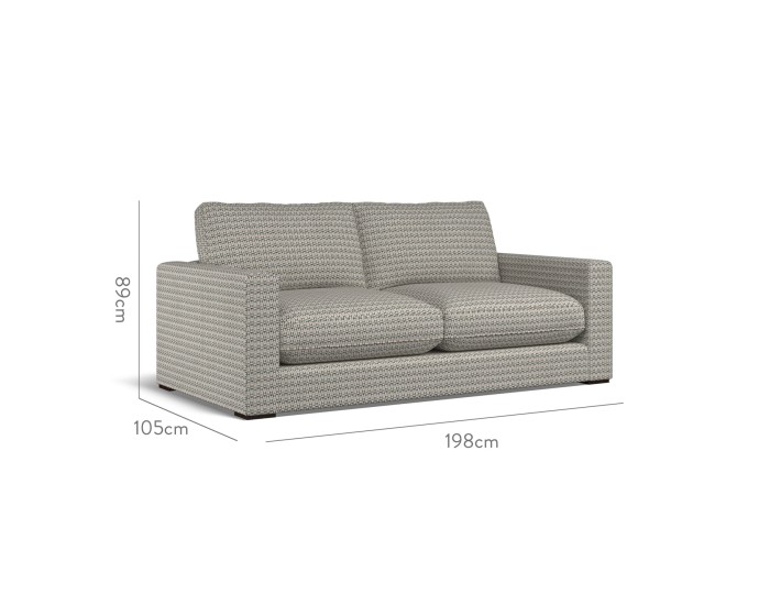 Cloud Medium Sofa Nala Aqua