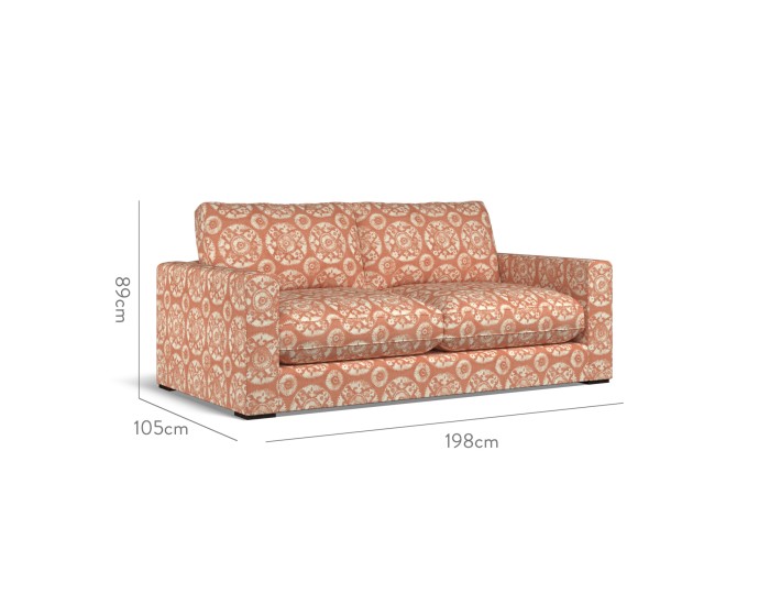 Cloud Medium Sofa Nubra Apricot