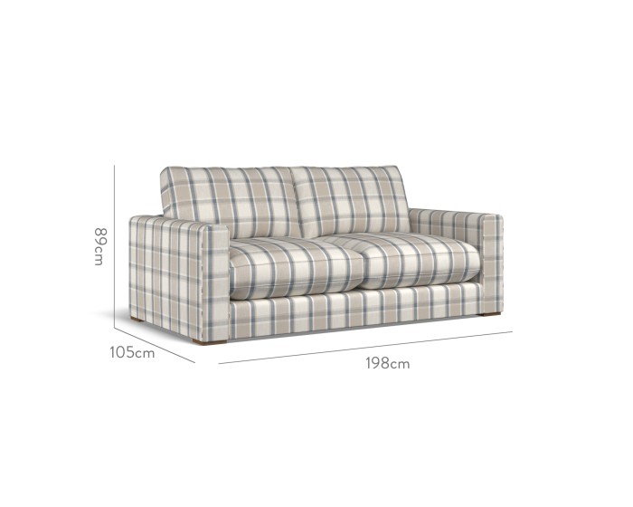 Cloud Medium Sofa Oba Denim