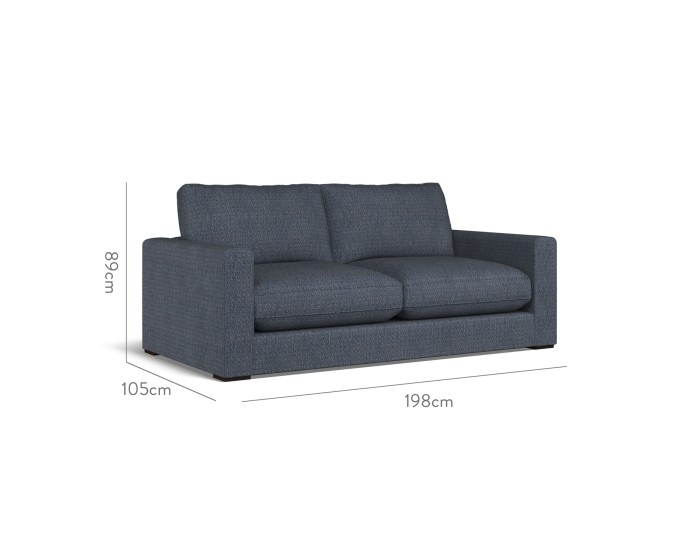 Cloud Medium Sofa Safara Indigo