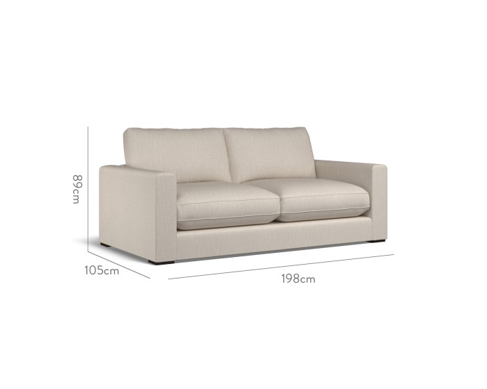 Cloud Medium Sofa Zuri Stone