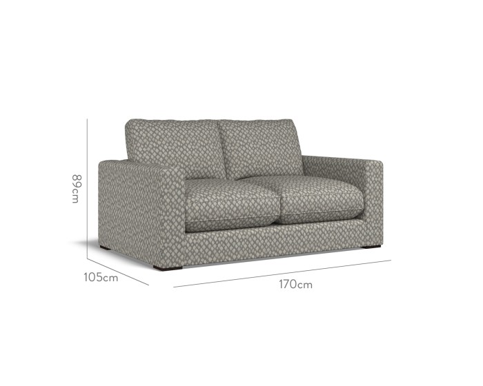 Cloud Small Sofa Nia Charcoal