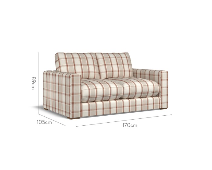 Cloud Small Sofa Oba Cinnabar