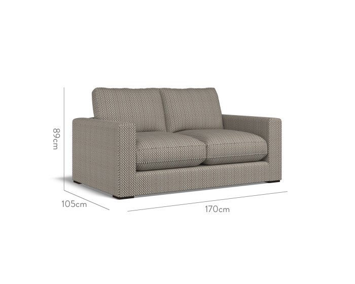 Cloud Small Sofa Sabra Charcoal