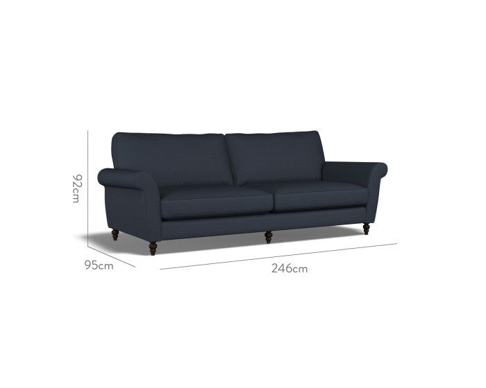 Ellery Extra Large Sofa Bisa Indigo