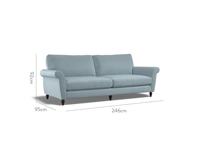 Ellery Extra Large Sofa Cosmos Sea Glass