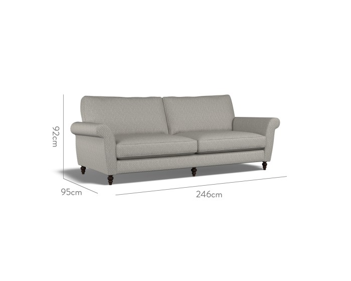 Ellery Extra Large Sofa Jina Slate