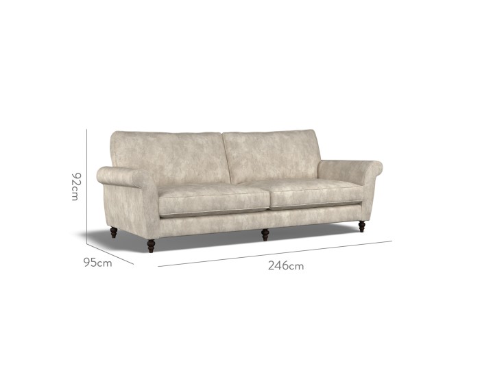 Ellery Extra Large Sofa Namatha Pebble