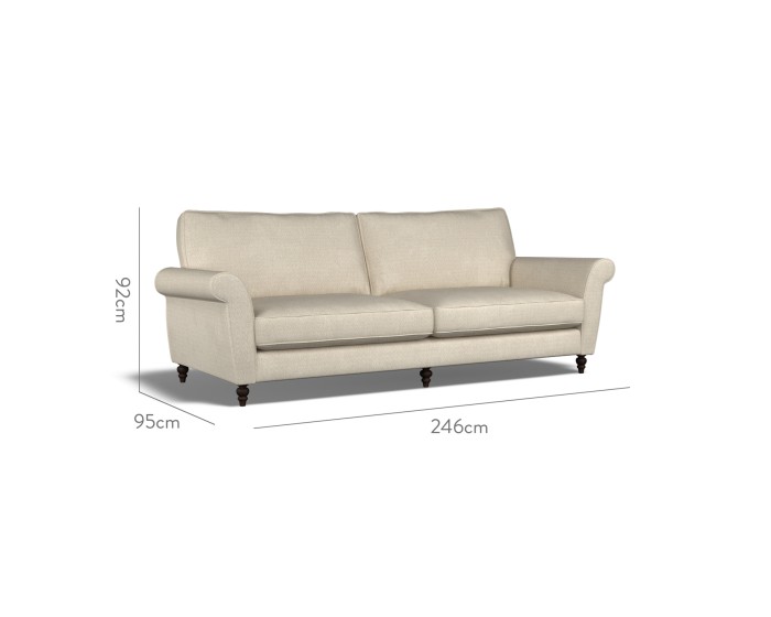 Ellery Extra Large Sofa Safara Stone