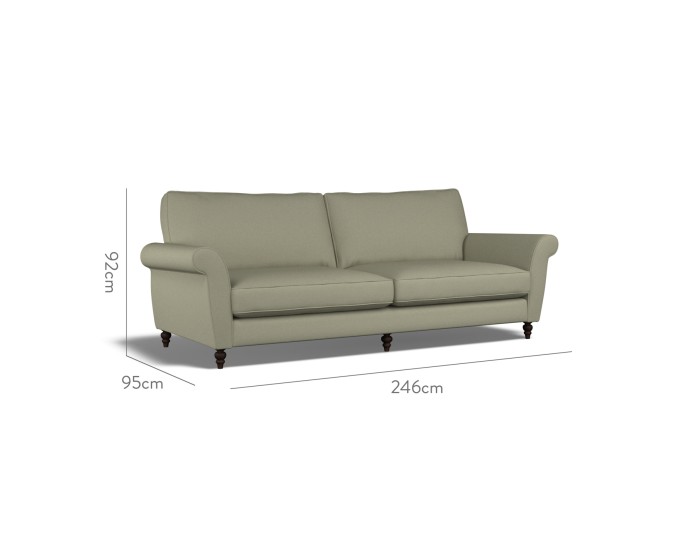 Ellery Extra Large Sofa Shani Sage