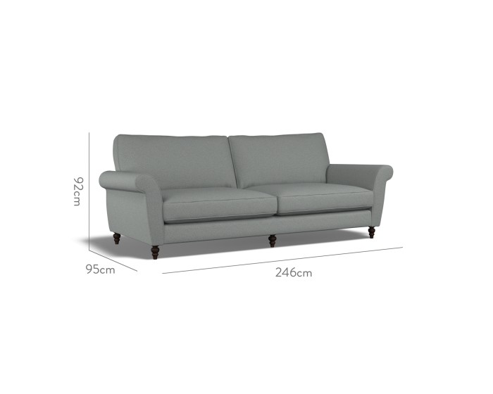 Ellery Extra Large Sofa Viera Mineral