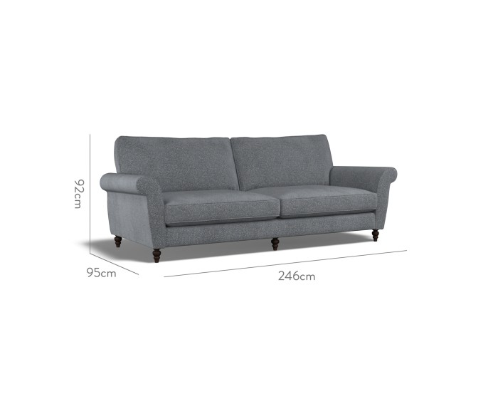 Ellery Extra Large Sofa Yana Denim