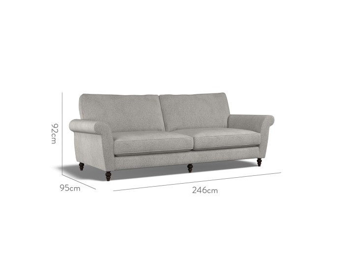 Ellery Extra Large Sofa Yana Fog