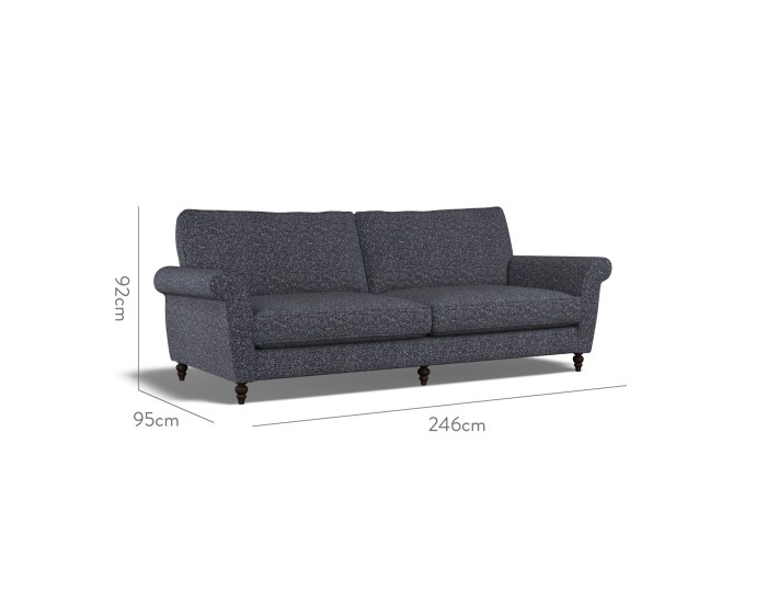 Ellery Extra Large Sofa Yana Indigo