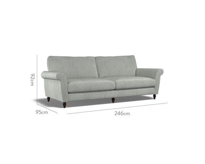 Ellery Extra Large Sofa Yana Mineral