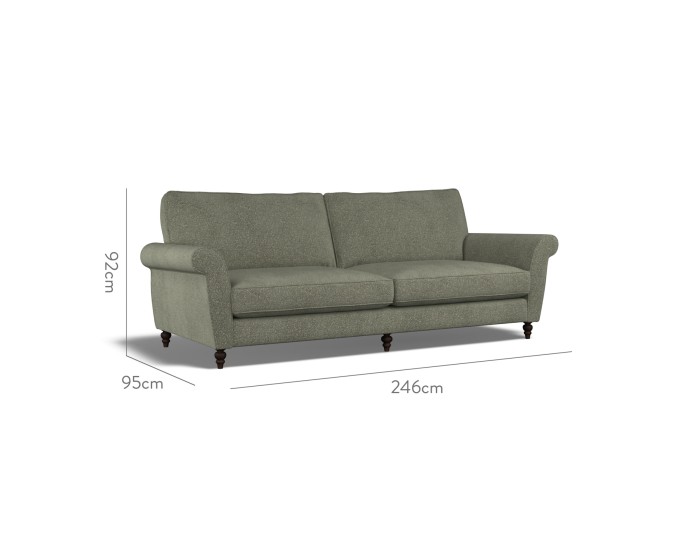 Ellery Extra Large Sofa Yana Sage