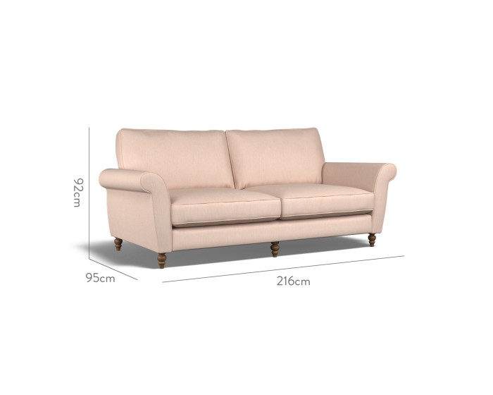 Ellery Large Sofa Amina Blush