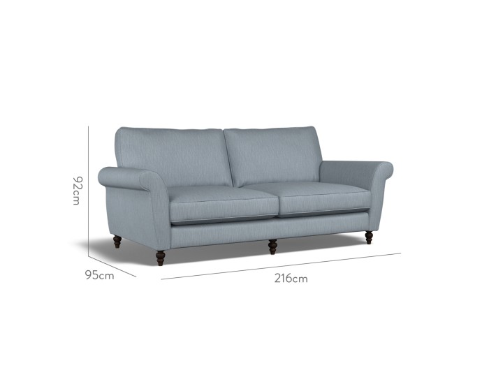 Ellery Large Sofa Amina Denim