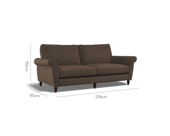 Ellery Large Sofa Cosmos Espresso